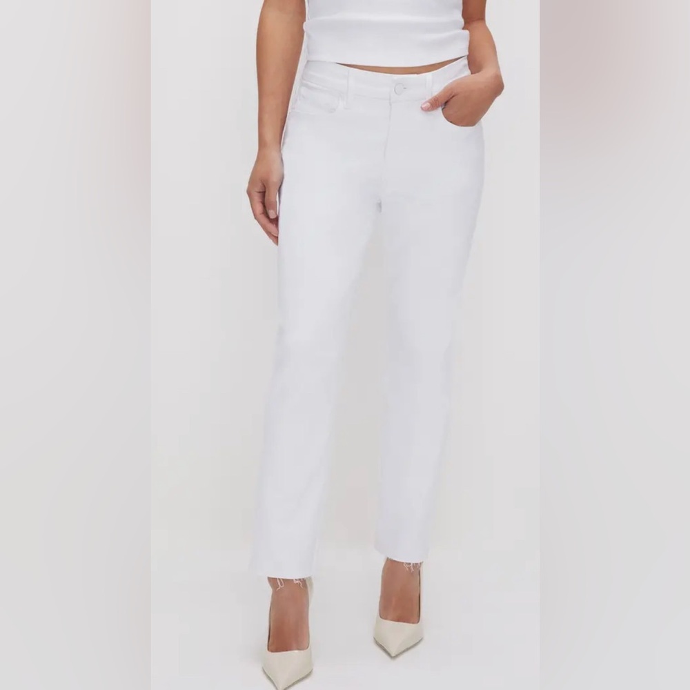 Good America- White skinny Jeans - petite 6 - Picture 2 of 5